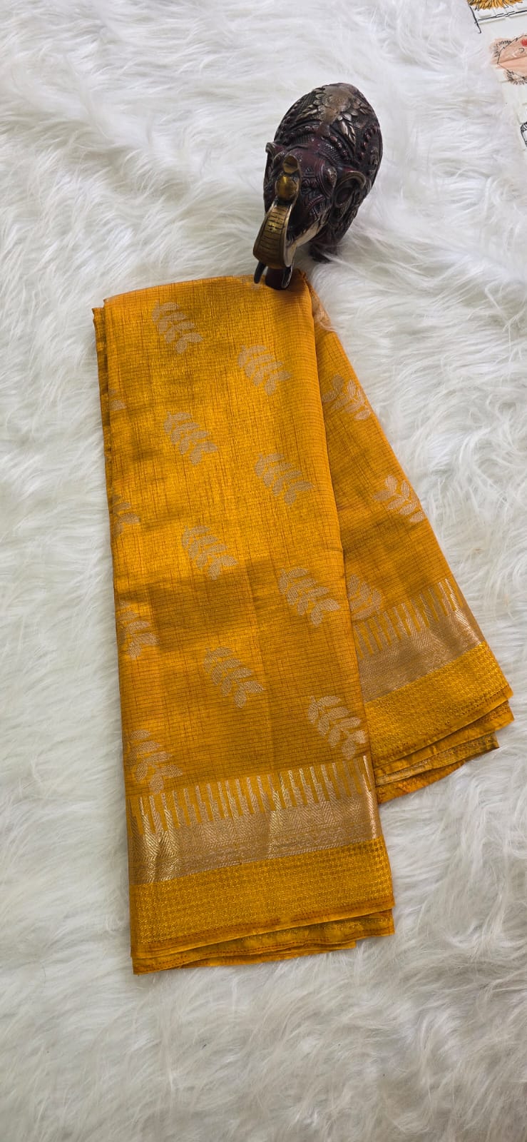 Banarasi silk red